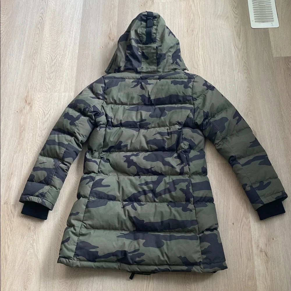 TNA St Anton Down Filled Camo Parka - Picture 8 of 14
